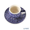 ポーリッシュポタリー（ポーランド陶器） ボレスワヴィエツ コーヒーカップ＆ソーサー 160ml／14.2cm 913／710／120
