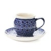 ポーリッシュポタリー（ポーランド陶器） ボレスワヴィエツ コーヒーカップ＆ソーサー 160ml／14.2cm 913／710／120