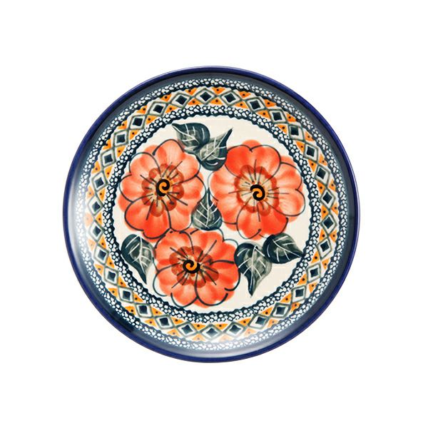 ポーリッシュポタリー（ポーランド陶器） ボレスワヴィエツ プレート 16cm 818／ART-124 アートコレクション