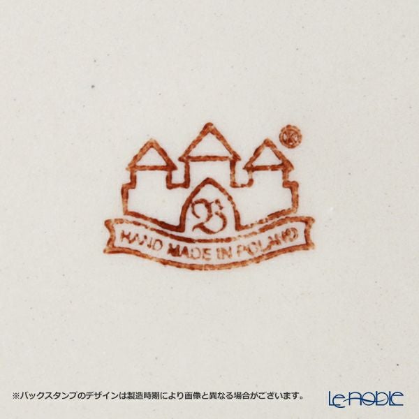 ポーリッシュポタリー（ポーランド陶器） ボレスワヴィエツ プレート 19.5cm 814／DU-60