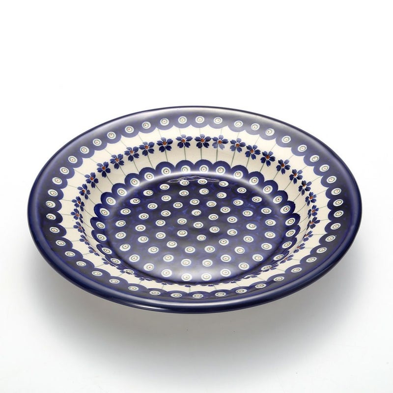 ポーリッシュポタリー（ポーランド陶器） ボレスワヴィエツ スーププレート 24cm 1419／A-166A