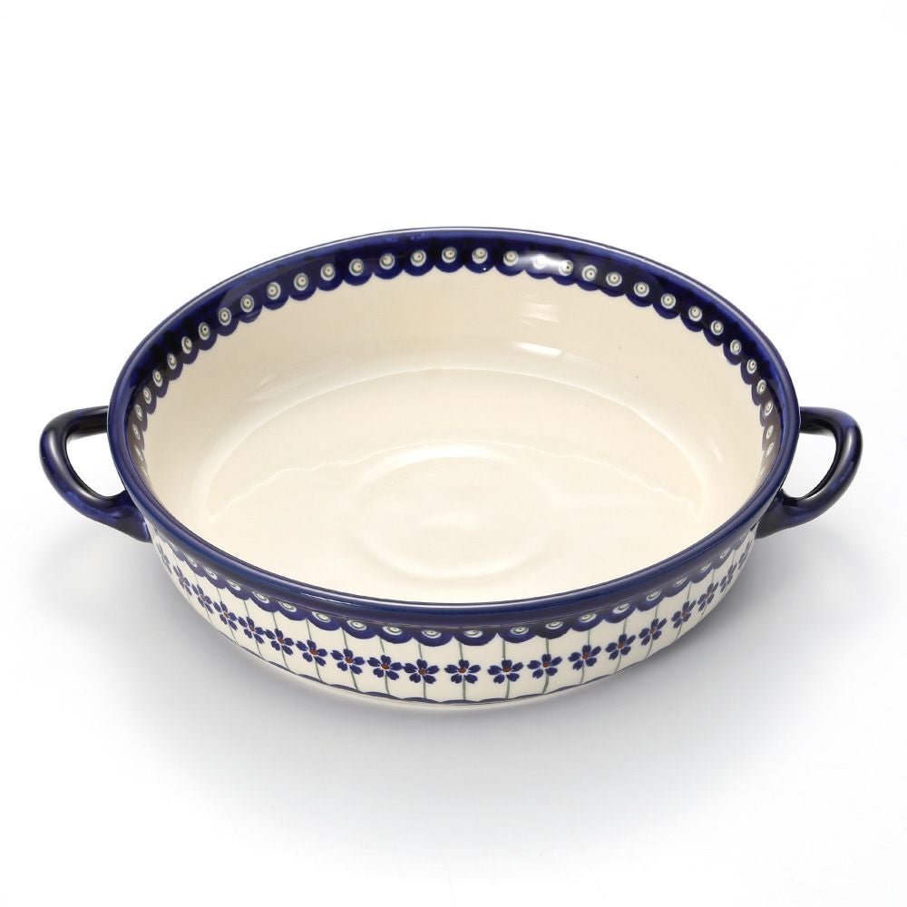 ポーリッシュポタリー（ポーランド陶器） ボレスワヴィエツ グラタン皿 1455／A-166A