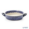 ポーリッシュポタリー（ポーランド陶器） ボレスワヴィエツ グラタン皿 18.8cm／H4.6cm 1454／120