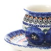 ポーリッシュポタリー（ポーランド陶器） ボレスワヴィエツ コーヒーカップ＆ソーサー 160ml／14.2cm 913／710／ART-148 アートコレクション