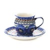 ポーリッシュポタリー（ポーランド陶器） ボレスワヴィエツ コーヒーカップ＆ソーサー 160ml／14.2cm 913／710／ART-148 アートコレクション