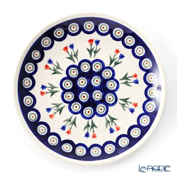 ポーリッシュポタリー（ポーランド陶器） ボレスワヴィエツ プレート 19.5cm 814／809