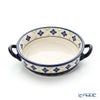 ポーリッシュポタリー（ポーランド陶器） ボレスワヴィエツ グラタン皿 18.8cm／H4.6cm 1454／297A