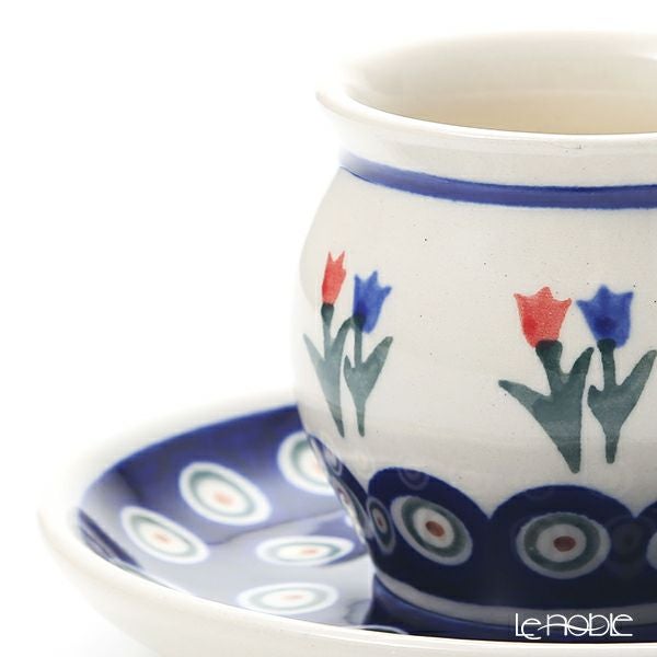 ポーリッシュポタリー（ポーランド陶器） ボレスワヴィエツ コーヒーカップ＆ソーサー 160ml／14.2cm 913／710／809