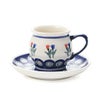 ポーリッシュポタリー（ポーランド陶器） ボレスワヴィエツ コーヒーカップ＆ソーサー 160ml／14.2cm 913／710／809