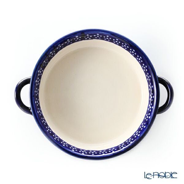 ポーリッシュポタリー（ポーランド陶器） ボレスワヴィエツ グラタン皿 18.8cm／H4.6cm 1454／226A