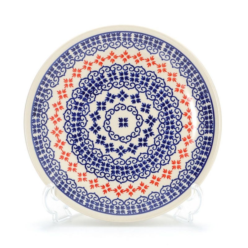 ポーリッシュポタリー（ポーランド陶器） ボレスワヴィエツ プレート 19.5cm 814／1046