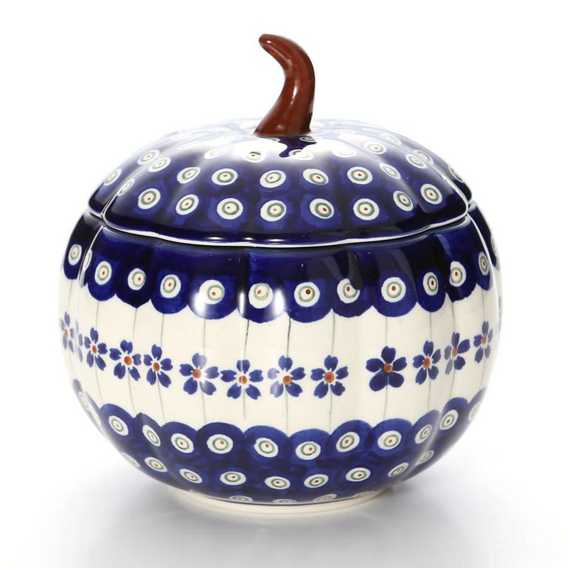 ポーリッシュポタリー（ポーランド陶器） ボレスワヴィエツ スープボウル（リンゴ） 14.8cm 1777／A-166A