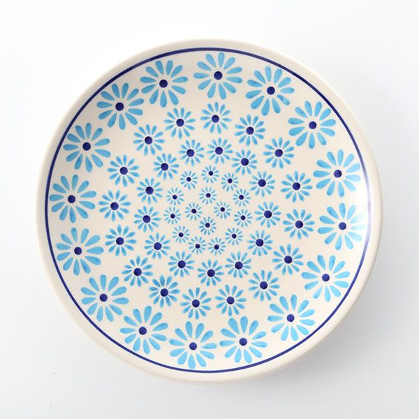 ポーリッシュポタリー（ポーランド陶器） ボレスワヴィエツ プレート 19.5cm 814／966