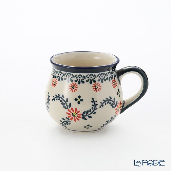 ポーリッシュポタリー（ポーランド陶器） ボレスワヴィエツ マグ 220ml／8cm 1452／A-1072A