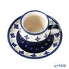 ポーリッシュポタリー（ポーランド陶器） ボレスワヴィエツ コーヒーカップ＆ソーサー 160ml／14.2cm 913／710／A-297A