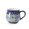 ポーリッシュポタリー（ポーランド陶器） ボレスワヴィエツ マグカップ 220ml／8cm 1452／A-1073A