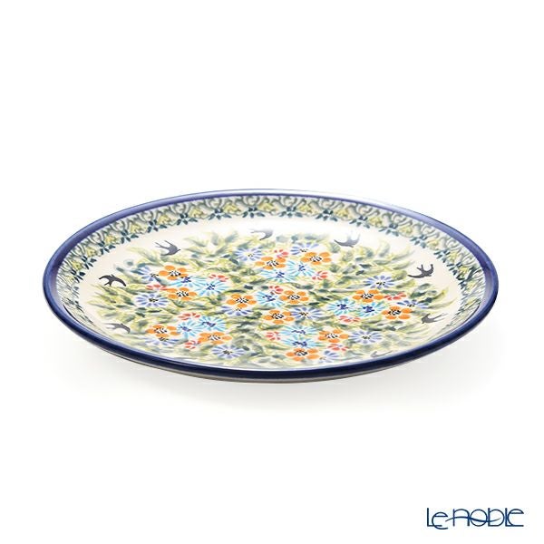 ポーリッシュポタリー（ポーランド陶器） ボレスワヴィエツ プレート 19.5cm 814／DU-182