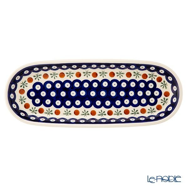 ポーリッシュポタリー（ポーランド陶器） ボレスワヴィエツ トレイ 29cm 928A／D-41