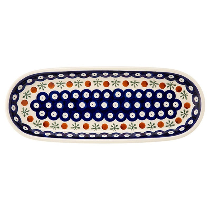 ポーリッシュポタリー（ポーランド陶器） ボレスワヴィエツ トレイ 29cm 928A／D-41