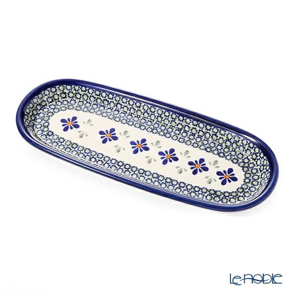 ポーリッシュポタリー（ポーランド陶器） ボレスワヴィエツ トレイ 29cm 928A／DU-60