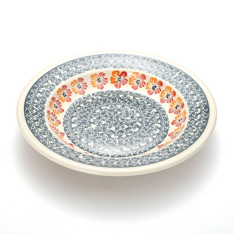 ポーリッシュポタリー（ポーランド陶器） ボレスワヴィエツ スーププレート 24cm 1419／955