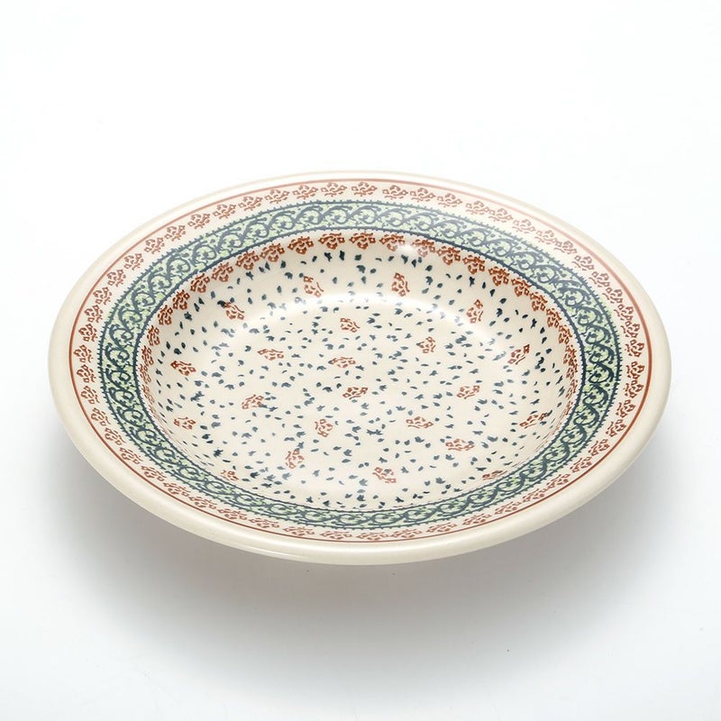 ポーリッシュポタリー（ポーランド陶器） ボレスワヴィエツ スーププレート 24cm 1419／1096