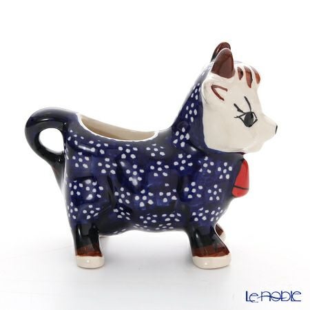 ポーリッシュポタリー（ポーランド陶器） ボレスワヴィエツ クリーマー（ウシ） 75ml 1885／226A