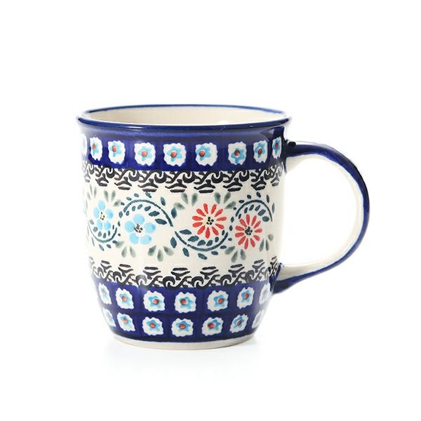 ポーリッシュポタリー（ポーランド陶器） ボレスワヴィエツ マグカップ 350ml／9.7cm 1105／A-1145A