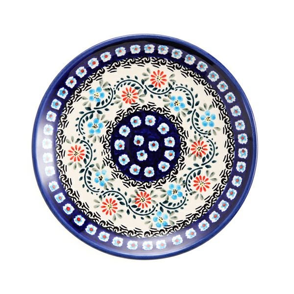 ポーリッシュポタリー（ポーランド陶器） ボレスワヴィエツ プレート 19.5cm 814／A-1145A