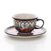 ポーリッシュポタリー（ポーランド陶器） ボレスワヴィエツ ティーカップ＆ソーサー 220ml／16cm 775／836／ART-149 アートコレクション
