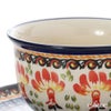 ポーリッシュポタリー（ポーランド陶器） ボレスワヴィエツ ティーカップ＆ソーサー 220ml／16cm 775／836／DU-184