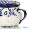 ポーリッシュポタリー（ポーランド陶器） ボレスワヴィエツ シュガーボウル 250ml／9.8cm 1354／A-1163A