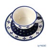 ポーリッシュポタリー（ポーランド陶器） ボレスワヴィエツ ティーカップ＆ソーサー 220ml／16cm 775／836／297A