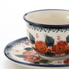 ポーリッシュポタリー（ポーランド陶器） ボレスワヴィエツ ティーカップ＆ソーサー 220ml／16cm 775／836／ART-198 アートコレクション