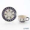 ポーリッシュポタリー（ポーランド陶器） ボレスワヴィエツ ティーカップ＆ソーサー 220ml／16cm 775／836／809