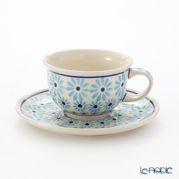 ポーリッシュポタリー（ポーランド陶器） ボレスワヴィエツ ティーカップ＆ソーサー 220ml／16cm 775／836／966