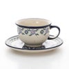 ポーリッシュポタリー（ポーランド陶器） ボレスワヴィエツ ティーカップ＆ソーサー 220ml／16cm 775／836／A-1163A