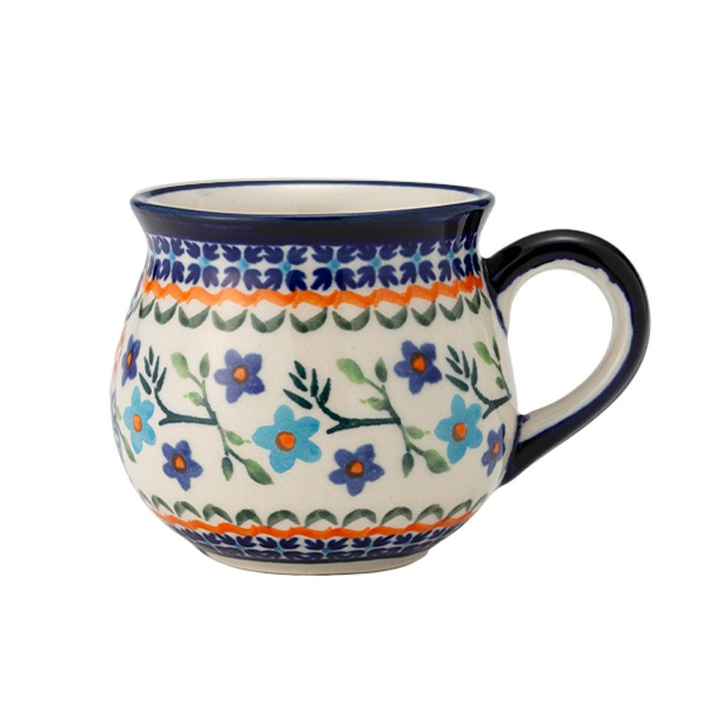 ポーリッシュポタリー（ポーランド陶器） ボレスワヴィエツ マグ 220ml／8cm 1452／A-1154A