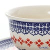 ポーリッシュポタリー（ポーランド陶器） ボレスワヴィエツ ティーカップ＆ソーサー 220ml／16cm 775／836／1046