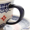 ポーリッシュポタリー（ポーランド陶器） ボレスワヴィエツ ティーカップ＆ソーサー 220ml／16cm 775／836／1046