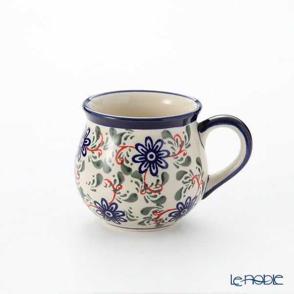 ポーリッシュポタリー（ポーランド陶器） ボレスワヴィエツ マグ 220ml／8cm 1452／A-1197A