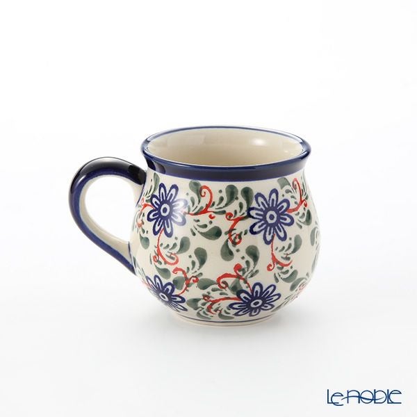 ポーリッシュポタリー（ポーランド陶器） ボレスワヴィエツ マグ 220ml／8cm 1452／A-1197A