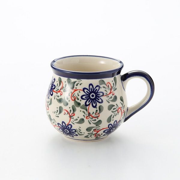 ポーリッシュポタリー（ポーランド陶器） ボレスワヴィエツ マグ 220ml／8cm 1452／A-1197A