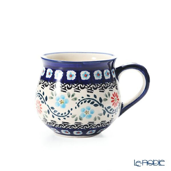 ポーリッシュポタリー（ポーランド陶器） ボレスワヴィエツ マグカップ 220ml／8cm 1452／A-1145A