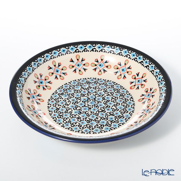 ポーリッシュポタリー（ポーランド陶器） ボレスワヴィエツ スーププレート 22cm 1002／A-1220A