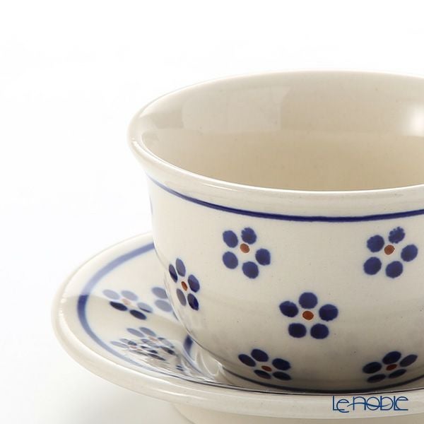ポーリッシュポタリー（ポーランド陶器） ボレスワヴィエツ ジャパニーズティーカップ＆ソーサー 110ml 716／2014／225 【ル・ノーブルオリジナル企画商品】