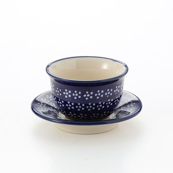 ポーリッシュポタリー（ポーランド陶器） ボレスワヴィエツ ジャパニーズティーカップ＆ソーサー 110ml 716／2014／226A 【ル・ノーブルオリジナル企画商品】