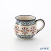 ポーリッシュポタリー（ポーランド陶器） ボレスワヴィエツ マグ 220ml／8cm 1452／A-1220A