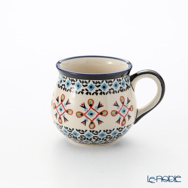 ポーリッシュポタリー（ポーランド陶器） ボレスワヴィエツ マグ 220ml／8cm 1452／A-1220A