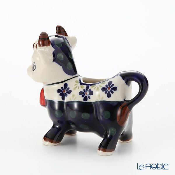 ポーリッシュポタリー（ポーランド陶器） ボレスワヴィエツ クリーマー（ウシ） 75ml 1885／297A